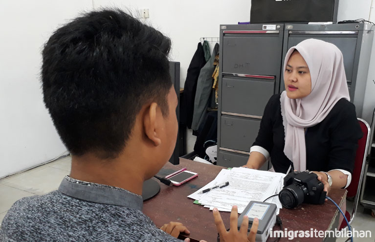 Layanan Paspor Simpatik dalam rangka HBI ke-70 11/01/2020